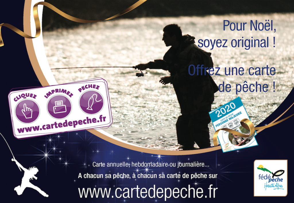 POUR NOEL, OFFREZ UNE CARTE DE PECHE ! - Fédération de Pêche des Hautes